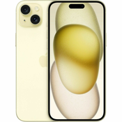 Apple iPhone 15 Plus , 17 cm (6.7), 2796 x 1290 pikseli, 256 GB, 48 MP, iOS 17, Žuto