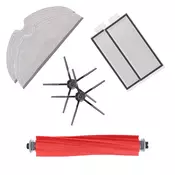 Mega-pack s krpami in črnimi stranskimi krtačkami za Roborock Q5, Q5 Max, Q7, Q7 Max