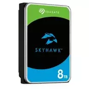 SEAGATE HDD SkyHawk Surveillance (3.5/8TB/SATA 6Gb/s/rpm 5400) - ST8000VX010