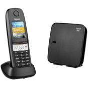 Gigaset E630 DECT telefon, identifikacija klicatelja, črn