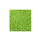Kašaste perle (seed beads) 4 mm providna svetlo zelena