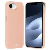 Mercury Mehak ovitek Mercury za iPhone 16e, roza peščeno-rožnat