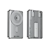 Remax Power Bank Magsafe CX-2 15W 10000mAh srebrni