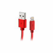 SBS - Lightning / USB Kabel (1m), rdec