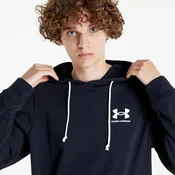Mikina Under Armour Rival Terry Lc Hoodie Black/ Onyx White XL