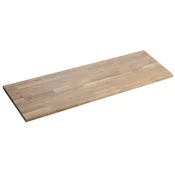 WOODY Pult 1206x28x463mm, masivni hrast, naravni - Rjava - 120,6x2,8x46,3 cm - Sapho - SKA WOODY countertops - 24 - Masivni les - 1206 - 28 - 463 - 14