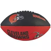 Cleveland Browns Wilson Team Logo Junior lopta za američki fudbal