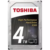 4TB 3.5 SATA III 128MB 7.200rpm HDWE140UZSVA X300 series bulk