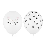 shumee Baloni 30 cm, mucek, pastelno beli (1 paket/50 kosov)