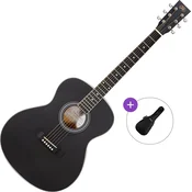 SX SO104 Basic SET Matte Black Akustična kitara
