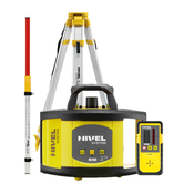 NIVEL SYSTEM Rotacijski laserski nivelir, rdeč ž. NL500 + SJJ1 + LS24