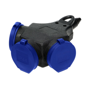ORNO Vodoodporni razdelilnik, 3x2P+Z, 16A, 230V AC, IP44 [OR-AE-13209]