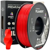 Smart Print HS-PLA Rdeča Filament 1.75?mm - Smart Print Visoko Hitrostni Filament za 3D Tisk (1kg Kolut)
