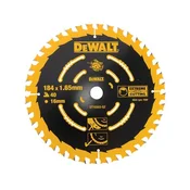 shumee Dewalt list krožne žage za les, potopna žaga, 184 mm x 40 oz x 16 mm