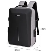 GEMBIRD NCC-15-KLB022 Gembird Ranac za laptop 15,6inc 42x30x12cm, USB konektor, brava za zakljucavanje