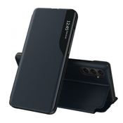 Elegantna knjigovska torbica View Case za Samsung Galaxy A15 - Temno modra KP29178