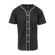 Urban Classics Srajca Baseball  črna / bela