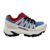 Otroška obutev za uporabo na prostem Merrell Moab Speed 2 Fst WP Blue/Red UK 10 (Kid)