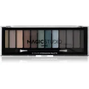 Magic studio 12 Colors Eyeshadow Palette paleta senčil za oči 12x1.5 g