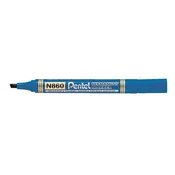 Marker za alkohol, 0,6–4,5 mm, rezan, PENTEL N860, plavi N860-CE