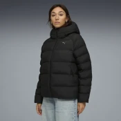 Womens Puma Mono Hooded Jacket, Black, Size S, Clothing