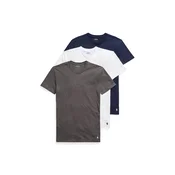 Polo Ralph Lauren Spodnja majica Spring Start  mornarska / pegasto siva / off-bela
