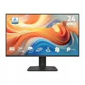 MSI Monitor Business PRO MP242 E14C 23,8 FHD 1920x1080, IPS, 16:9, 144 Hz, 1500:1, 1 ms, HDMI, USB-C, crna 9S6-3PE7CM-002