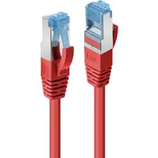 Lindy 47163 Mrežni kabel crveni 1,5 m Cat6a S/FTP (S-STP)
