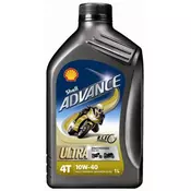 SHELL olje Advance 4T Ultra 10W40, 1l