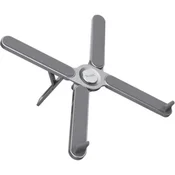 TRU Trust Macy Foldable Metal Grey - laptop stand