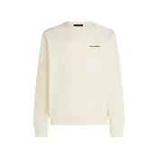 Karl Lagerfeld Majica  Rue St-Guillaume kremna/črna