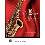 RAE:18 CONCERT ETUDES FOR SOLO SAX