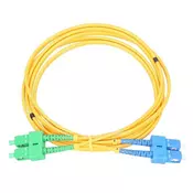 Extralink SC/UPC-SC/APC | Patchcord | Single mode, Duplex, 3mm, 1m