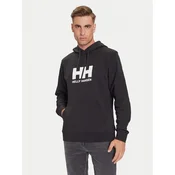 Helly Hansen Majica dugih rukava HH Logo 54582 Crna Regular Fit