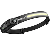 Dedra L1012 Naglavna svetilka, 300 lm, senzor gibanja, USB-C