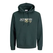 JACK & JONES Majica JJJADE svetlo rumena/jelka/bela