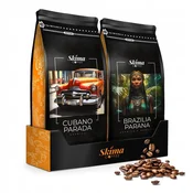 shumee Kavna zrna 1kg x2 kubanska parada/brazilska parana Svež espresso + gratis