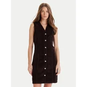 Vero Moda Vsakodnevna obleka Eden 10333959 Rjava Regular Fit