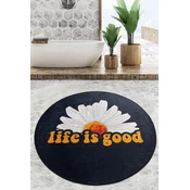LEssentiel Maison Kupatilski otirac Life Is Good, 80cm, Crni
