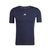 ADIDAS PERFORMANCE Funkcionalna majica  mornarska / bela