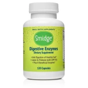 Smidge Digestive Enzymes, prebavni encimi, 120 rastlinskih kapsul