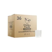 Toaletni papir, bambus, 3-slojni, majhen zvitek, 36 rolic, CHEEKY PANDA, bel, 36 rolic