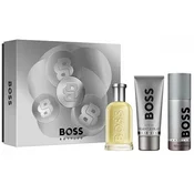 Hugo Boss Boss No. 6 Bottled - EDT 100 ml + gel za prhanje 100 ml + dezodorant v spreju 150 ml