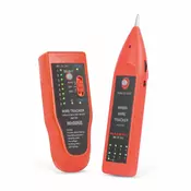 Iskalnik kablov z zvočnim opozorilom, LED - RJ45 tester kablov