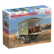ICM Model Kit Military - WWII British Army Mobile Chapel 1:35 ( 060955 )