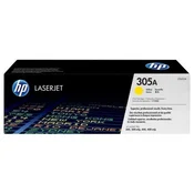 HP 305A original LaserJet Toner cartridge CE412A yellow standard capacity 2.600 pages ( CE412A )