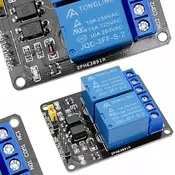 OEM 2-Kanalni Relejni Modul – 12V, SPDT, Optična Izolacija, 10A, 50x40x18 Mm | za Arduino v MCU