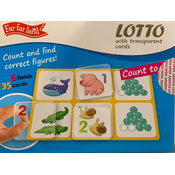 Far far land Loto s prozornimi kartami Štetje