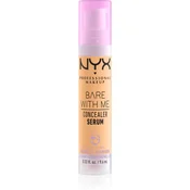 NYX Professional Makeup kremni korektor - Bare With Me Concealer Serum - Golden (BWMCCS05)
