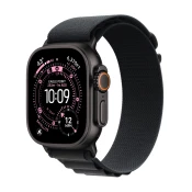 Apple Watch Ultra 3 Alpine Loop ČRNa MF0X4QF/A Velikost zapestnice: Large 49mm ČRNa titanova škatla